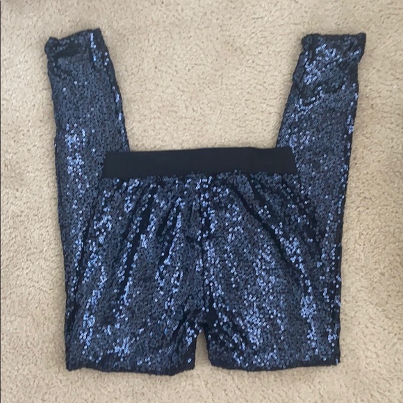 Aerie Black Sequins Leggings - Picture 3 of 3
